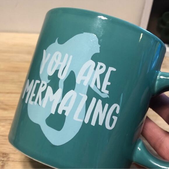You Are Mermazing Seashell Surprise Coffee Mug 14oz - Picture 3 of 7